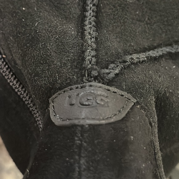 UGG MONDRI OVER THE KNEE BOOT IN SOFT SHEEPSKIN 4 INCH WEDGE - Picture 5 of 13